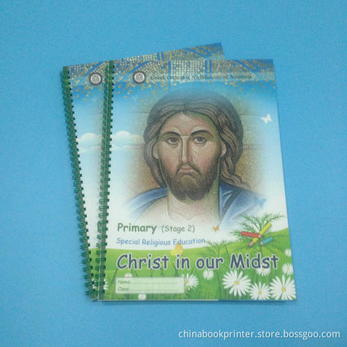 Custom Spiral Binding Coil Books Printing